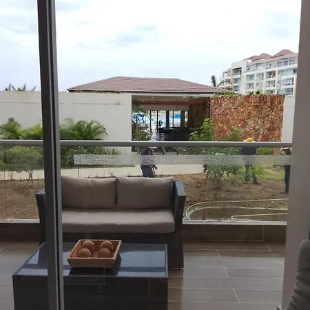 With Crystal Clear Lagoon Type, 1 Level Apartment *