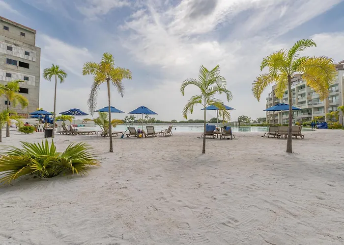 Resort With Crystal Clear Lagoon Beach Type, 1 Level